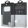 iPhone 17 Pro Mercedes Plain Smooth bőrtok MagSafe fekete tok-3666339568504 8 kép
