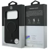 iPhone 17 Pro Mercedes bőr 3D MagSafe fekete tok-3666339619060 8 kép