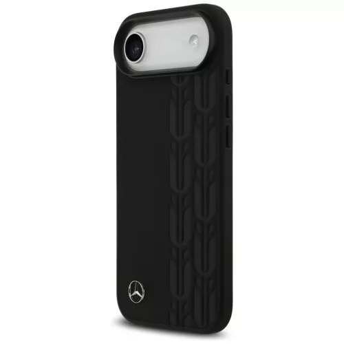 iPhone 17 Air Mercedes Bőr Laurel Leaves MagSafe tok fekete-3666339507008 2 kép