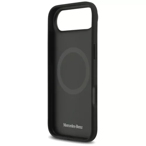 iPhone 17 Air Mercedes Bőr Csillag Minta Csíkok MagSafe tok fekete-3666339508326 7 kép