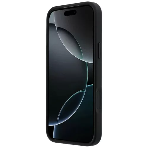 iPhone 17 Pro Max Mercedes bőr 3D MagSafe fekete tok-3666339619077 5 kép