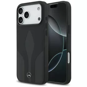 iPhone 17 Pro Max Mercedes bőr The Move MagSafe fekete tok-3666339506698 1 kép