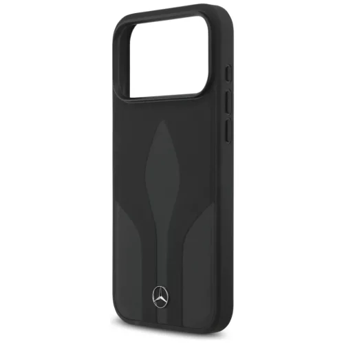 iPhone 17 Pro Max Mercedes bőr The Move MagSafe fekete tok-3666339506698 6 kép
