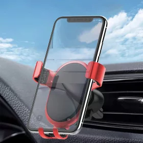 Szellőzőre rögzíthető autós telefontartó LDNIO MG01 Gravity Uni-6933138690659 1 kép