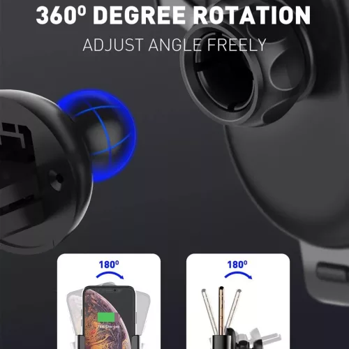 Szellőzőre rögzíthető autós telefontartó LDNIO MG01 Gravity Uni-6933138690659 5 kép