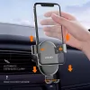 Szellőzőre rögzíthető autós telefontartó LDNIO MG01 Gravity Uni-6933138690659 7 kép