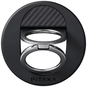 Mágneses tartó PITAKA MagEZ Grip 3 MagSafe telefonhoz fekete szürke-0749355416943 1 kép