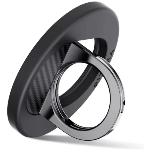 Mágneses tartó PITAKA MagEZ Grip 3 MagSafe telefonhoz fekete szürke-0749355416943 3 kép