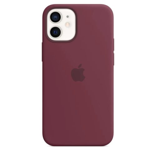 iPhone 12 mini Apple gyári szilikon tok Plum színben (MHKQ3ZM/A)-194252168653 1 kép