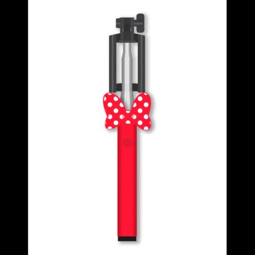 Disney Minnie vezeték nélküli selfie bot piros színben-5903040754825 1 kép