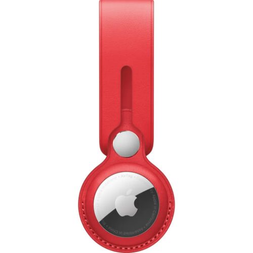 Apple AirTag valódi bőrpánt piros (PRODUCT)RED (MK0V3ZM/A)-194252467480 1 kép