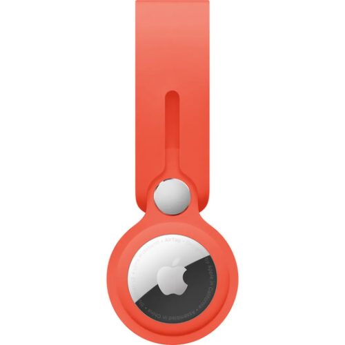 Apple AirTag valódi bőrpánt Tüzes Narancssárga (MK0X3ZM/A)-194252467541 1 kép