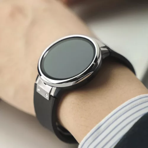 Ringke Rubber One Prime óraszíj Samsung Galaxy Active 2 44 mm fekete-8809716074303 2 kép