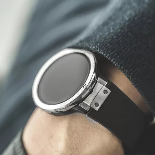 Ringke Rubber One Prime óraszíj Samsung Galaxy Active 2 44 mm fekete-8809716074303 3 kép