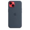 iPhone 14 szilikontok viharkék (MPRV3ZM/A) Apple gyári MagSafe-rögz-194253415992 3 kép