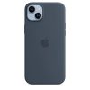 iPhone 14 Plus szilikontok viharkék (MPT53ZM/A) Apple gyári MagSafe--194253416234 1 kép