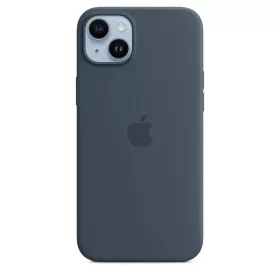 iPhone 14 Plus szilikontok viharkék (MPT53ZM/A) Apple gyári MagSafe--194253416234 1 kép