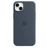 iPhone 14 Plus szilikontok viharkék (MPT53ZM/A) Apple gyári MagSafe--194253416234 5 kép