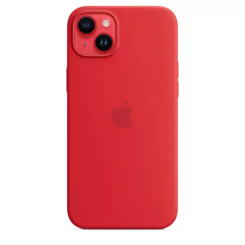 iPhone 14 Plus szilikontok (PRODUCT)RED (MPT63ZM/A) Apple gyári MagSa-194253416265 2 kép
