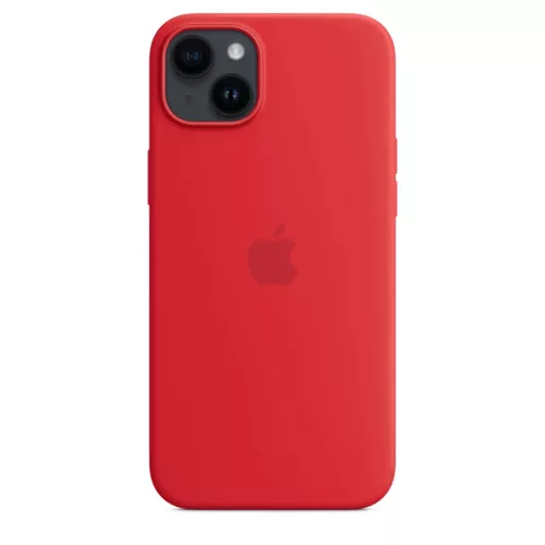 iPhone 14 Plus szilikontok (PRODUCT)RED (MPT63ZM/A) Apple gyári MagSa-194253416265 3 kép