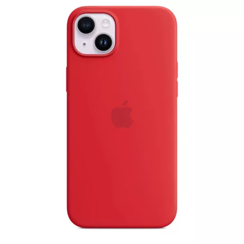 iPhone 14 Plus szilikontok (PRODUCT)RED (MPT63ZM/A) Apple gyári MagSa-194253416265 4 kép