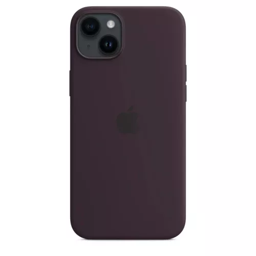 iPhone 14 Plus szilikontok bodzabogyó (MPT93ZM/A) Apple gyári MagSaf-194253416357 2 kép