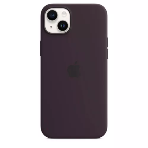 iPhone 14 Plus szilikontok bodzabogyó (MPT93ZM/A) Apple gyári MagSaf-194253416357 5 kép