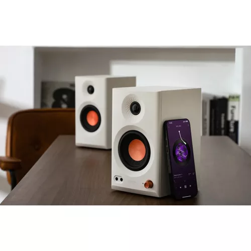 Edifier MR3 2.0 hangszórók (fehér)-6923520216246 8 kép