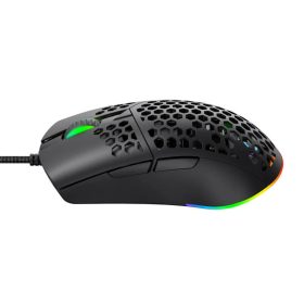 Vezetékes gamer egér Havit MS1036 RGB (fekete)-6939119066543 2 kép