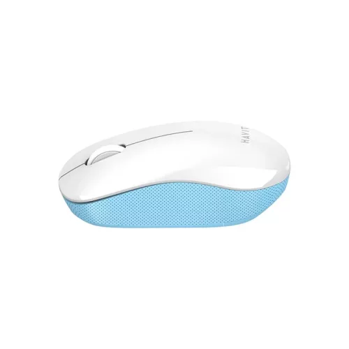 Havit MS66GT-WB univerzális vezeték nélküli egér (Fehér és kék-6939119026653 4 kép