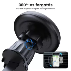 Alphajack MSH V1 mágneses autós telefontartó szellőzőre (Magsafe -5999860199939 2 kép