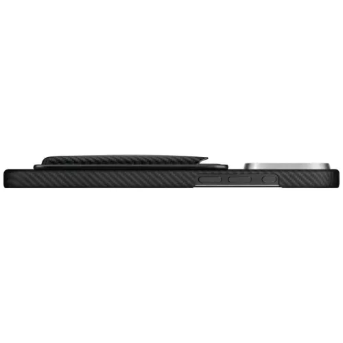 PITAKA Woven Mágneses pénztárca MagSafe, fekete szürke-0749355417605 8 kép