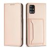 Mágnes Kártyatartó Tok Samsung Galaxy A12 5G Pénztárca Kártyatar-9145576251041 1 kép