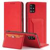 Magnet Card Case Samsung Galaxy A12 5G Pénztárca Kártyatartó Vör�-9145576251058 4 kép
