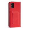 Magnet Card Case Samsung Galaxy A12 5G Pénztárca Kártyatartó Vör�-9145576251058 6 kép