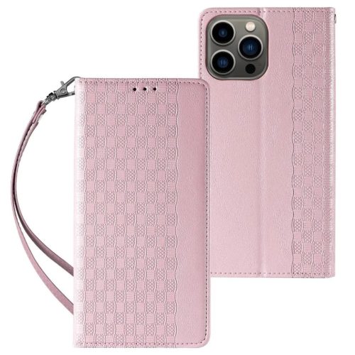 Magnet Strap Case iPhone 12 Pro tok pénztárca + mini pánt medál r�-9145576250129 1 kép