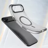  iPhone 17 Air matt fekete Magnetic Abrasive tok kompatibilis MagSafe-5907769379697 4 kép