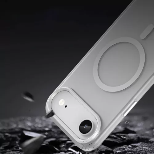  iPhone 17 Air Matt Fehér Magnetic Abrasive tok MagSafe kompatibilit�-5907769379734 7 kép