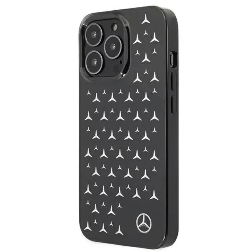 Mercedes MEHCP13LESPBK iPhone 13 Pro / 13 6,1" fekete hardcase Ezüst -3666339020231 2 kép