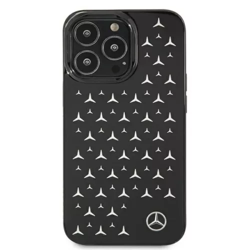 Mercedes MEHCP13LESPBK iPhone 13 Pro / 13 6,1" fekete hardcase Ezüst -3666339020231 3 kép