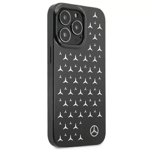Mercedes MEHCP13LESPBK iPhone 13 Pro / 13 6,1" fekete hardcase Ezüst -3666339020231 4 kép