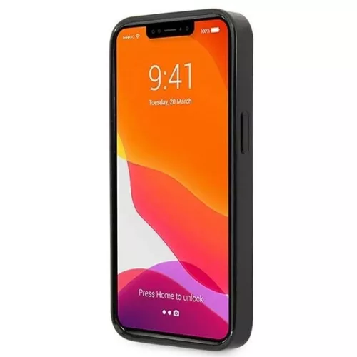 Mercedes MEHCP13LESPBK iPhone 13 Pro / 13 6,1" fekete hardcase Ezüst -3666339020231 5 kép