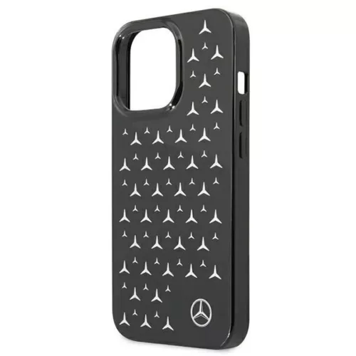 Mercedes MEHCP13LESPBK iPhone 13 Pro / 13 6,1" fekete hardcase Ezüst -3666339020231 6 kép