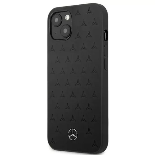 Mercedes MEHCP13SPSQBK iPhone 13 mini 5,4" fekete tok bőrből, csilla-3666339020576 2 kép