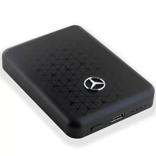 Powerbank Mercedes Csillag Minta MagSafe 5W 3000mAh - fekete-3666339145989 4 kép