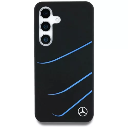 Mercedes Szilikon Kontrasztos Ívek MagSafe Tok Samsung Galaxy S25 - F-3666339424183 3 kép