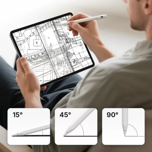 Metapen Pencil A8 iPadhez - Fehér-6936360600946 3 kép