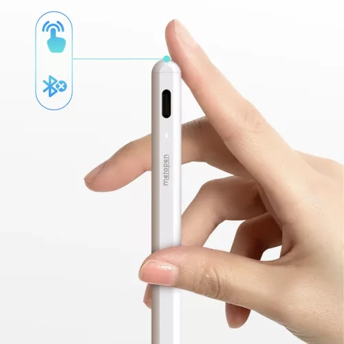 Metapen Pencil A8 iPadhez - Fehér-6936360600946 7 kép