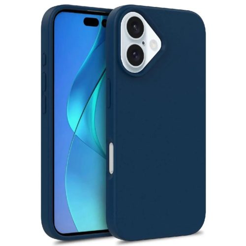 Többszínű Búzahéj Tok iPhone 16 Pro Max - kék-5907769363023 1 kép