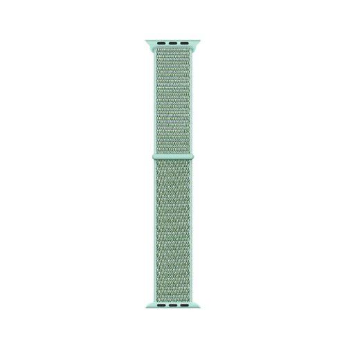 Apple Watch 4/5/6/7/8/SE/Ultra (42/44/45/49mm) nylon óraszíj tengerzöld színű Alphajack